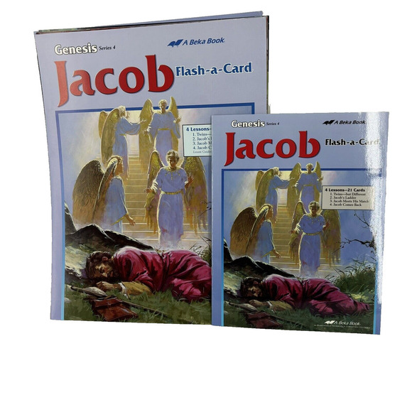 Beka Book Religious Flash A Card Genesis Series 4 Jacob 4 Lessons 21 Cards - Picture 1 of 7